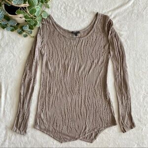 Express Tan sweater
